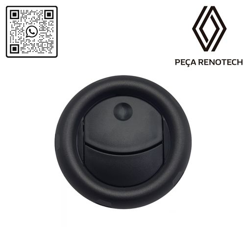 FD 300606 DIFUSOR DE AR FIESTA ROCAM 08_14 ARO GRAFITE